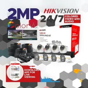 8 Channel CCTV Cameras Full Kit 2mp Xona