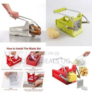 Jumbo Interchangeable Vegetable Potato Chips Cutter Slicer Chopper