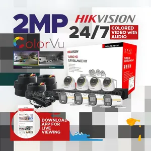 8 Channel CCTV Cameras Full Kit 2mp Cowu