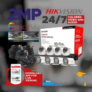 8 Channel CCTV Cameras Full Kit 2mp Zute