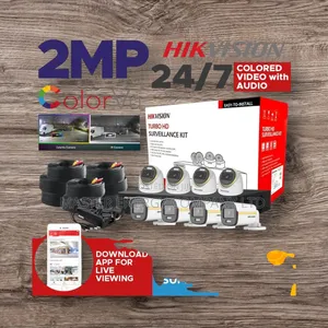 8 Channel CCTV Cameras Full Kit 2mp Gohu