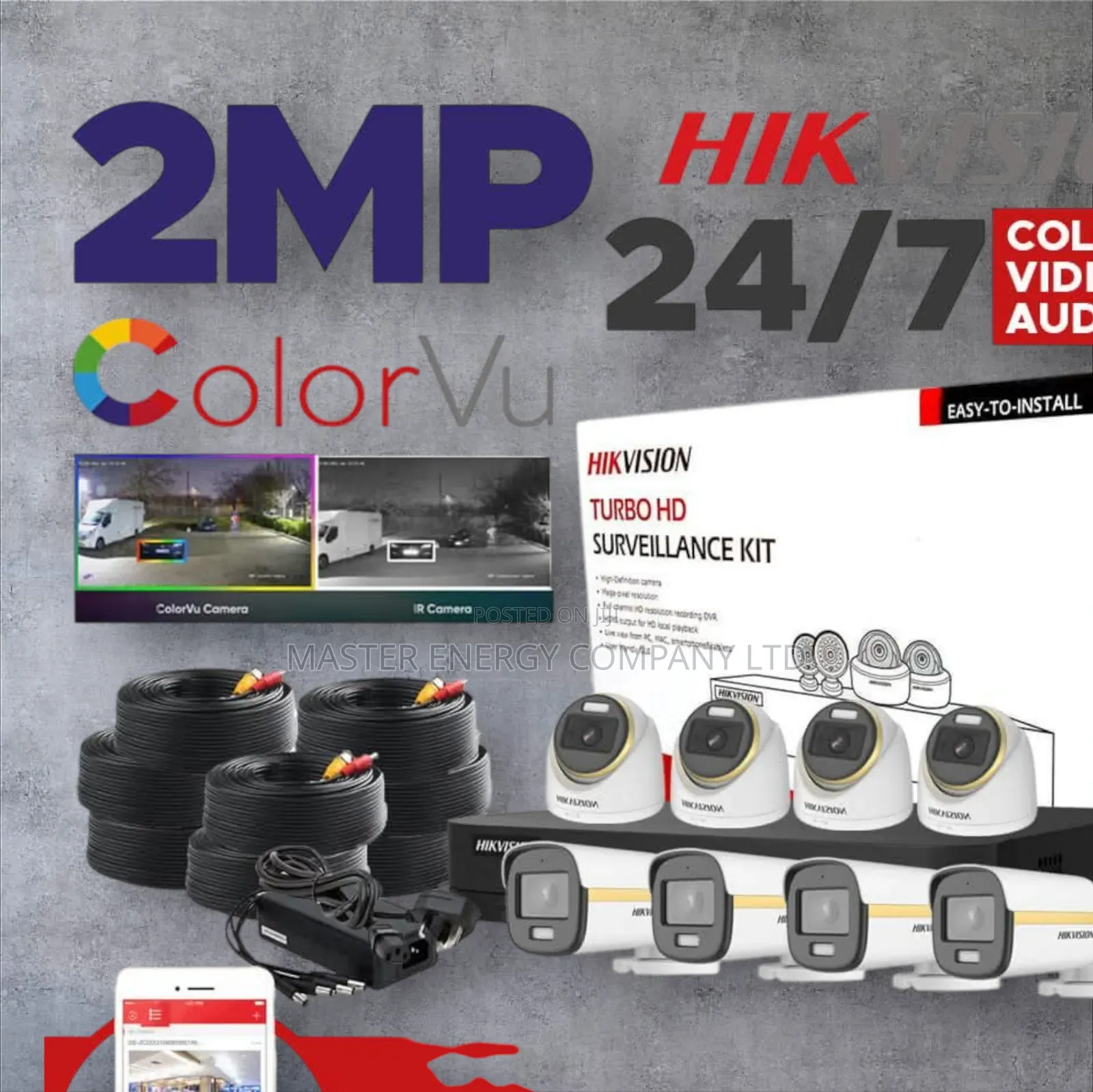 Channel CCTV Cameras Full Kit 2mp Dyupo