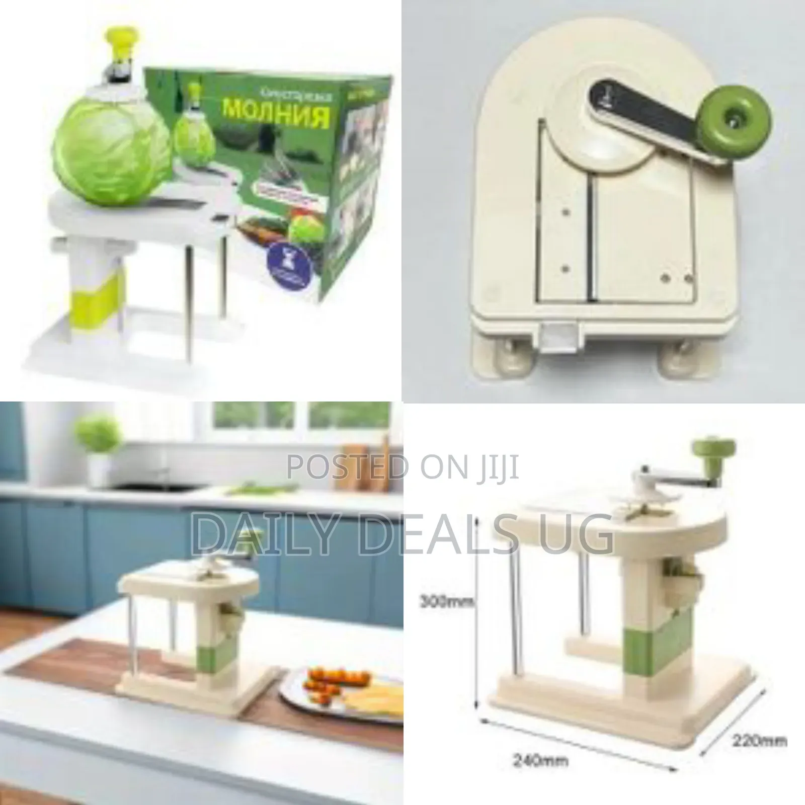 Manual-Cranked Home Kitchen Vegetable Turning Slicer Cutter Fruit