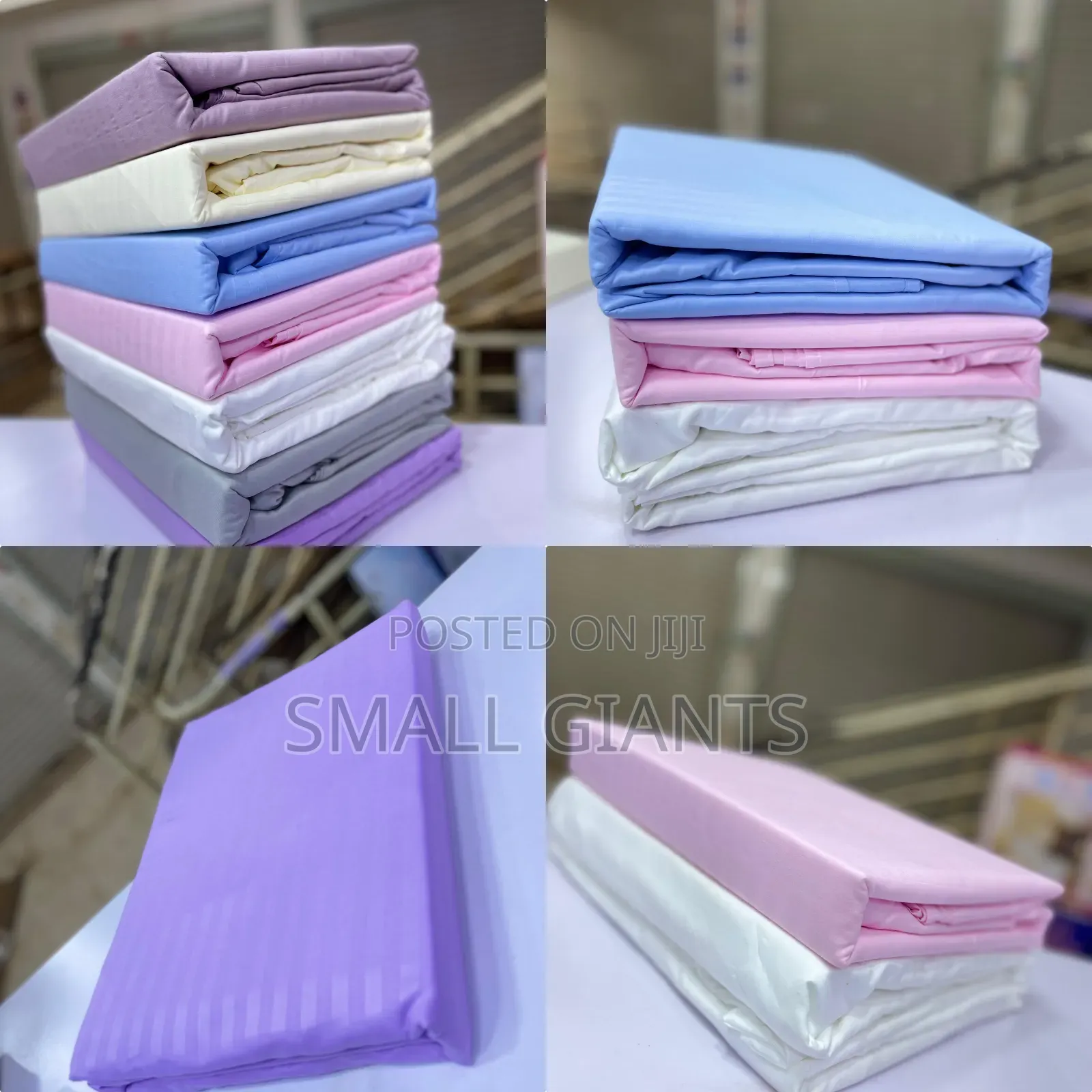 4pcs High Quality Cotton Multicolor Bedsheets