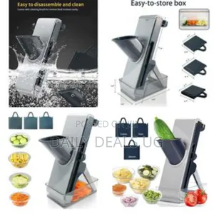 Kitchen Vegetable Chopper, Adjustable Vegetable Cutter With 3 Cutting