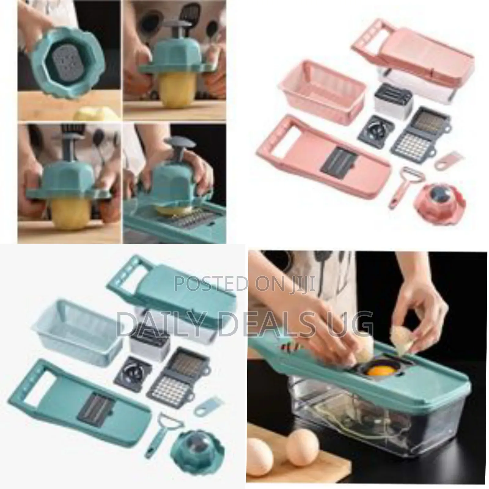 10 in 1 Spiralizer Vegetable Cutter Kitchen Mandoline Food Cutter