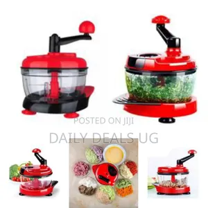 1.5l Manual Food Processor Meat Grinder Vegetable Chopper Shredder