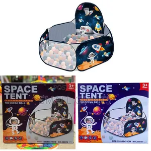 Kids Pop Up Space Play Tent With 100 Ocean Balls