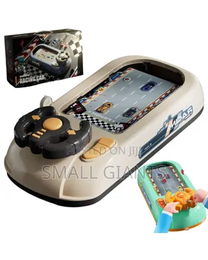 Kids Racing Car Adventure Toy With Steering Wheel