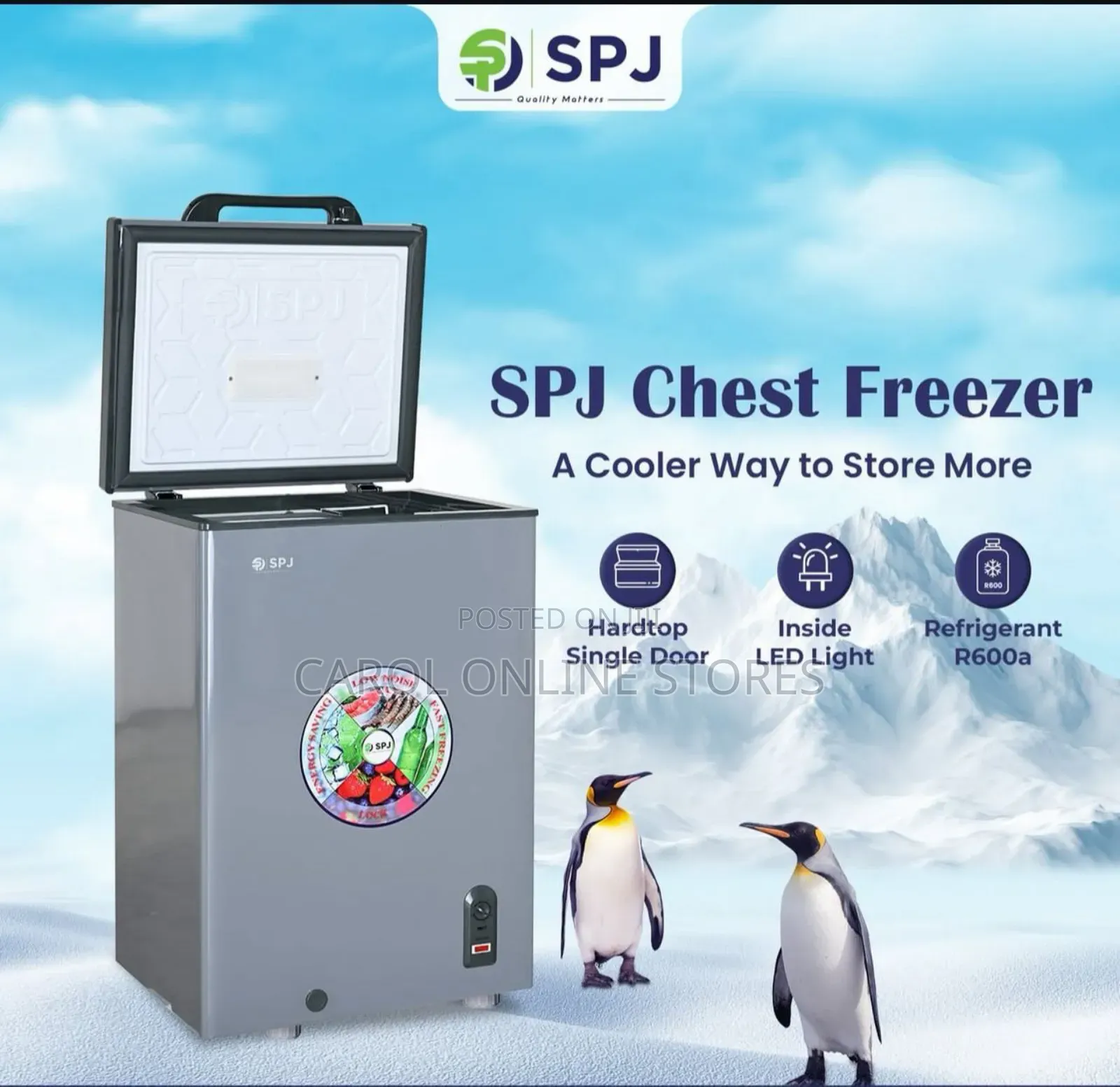 SPJ Chest Freezer/ Fridge