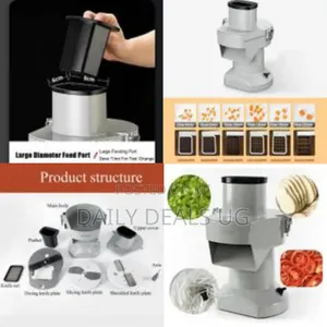 3in1 Automatic Commercial Stainless Steel Fruit and Vegetable Chopper