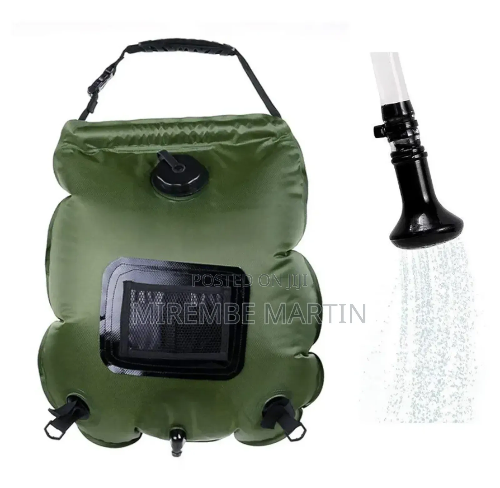 Solar Shower Bag, 5 Gallon / 20l Solar Heating Camping Shower Bag