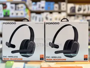 Porodo Enc Wireless Work Headphones With Dedicated Wired Mic