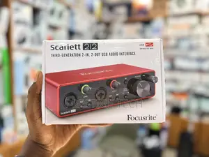 Focusrite Scarlett 2i2 3rd Gen Usb Audio Interface for Recording Etc