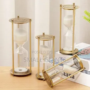 Decorative Gold Hlhourglass Timer