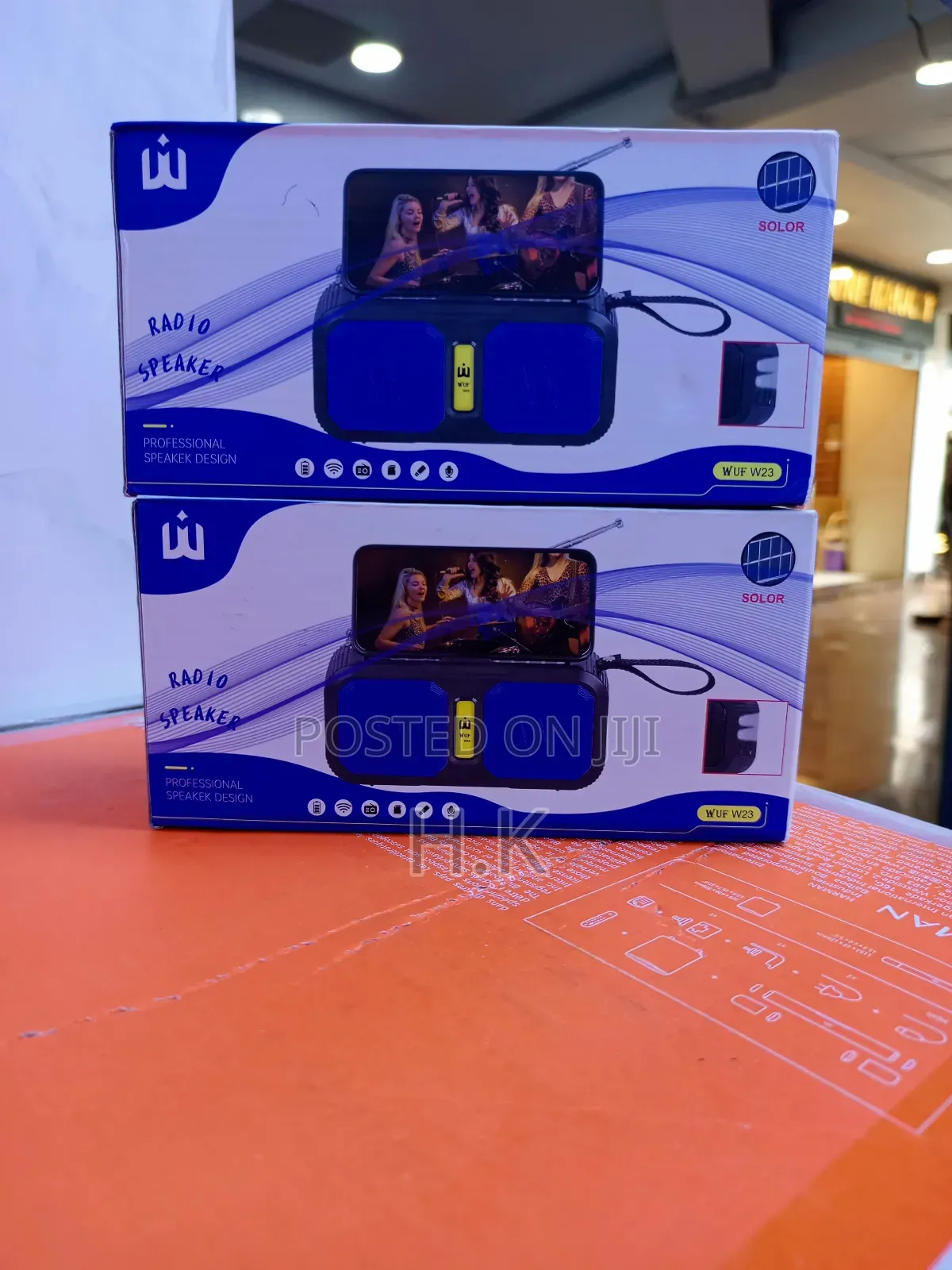 Portable Bluetooth Radio Speaker.