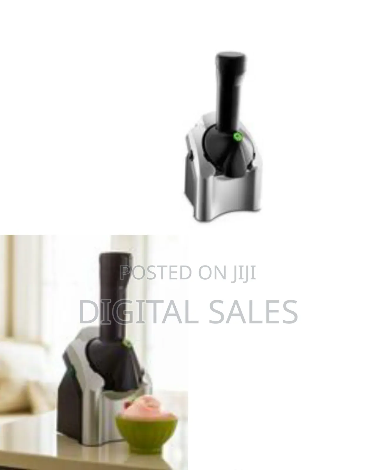 Electric Fruit Soft Serve Ice Cream Maker Dessert