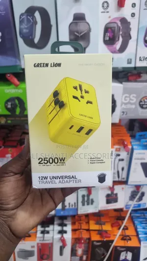 2500w Travel Adapter Greenlion/ Universal Travel Adapter 2500w Gan