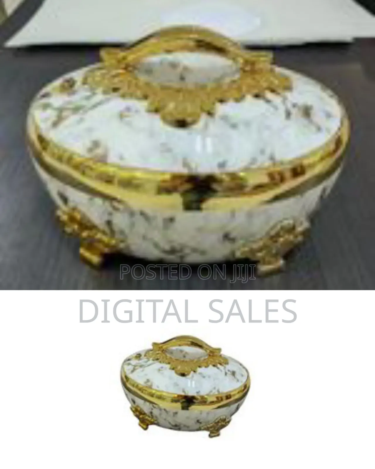 6 Litre Oval Shape Insulated Food Warmer Food Storage Decorative