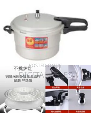 24cm 7l Aluminum Pressure Cooker With Steamer