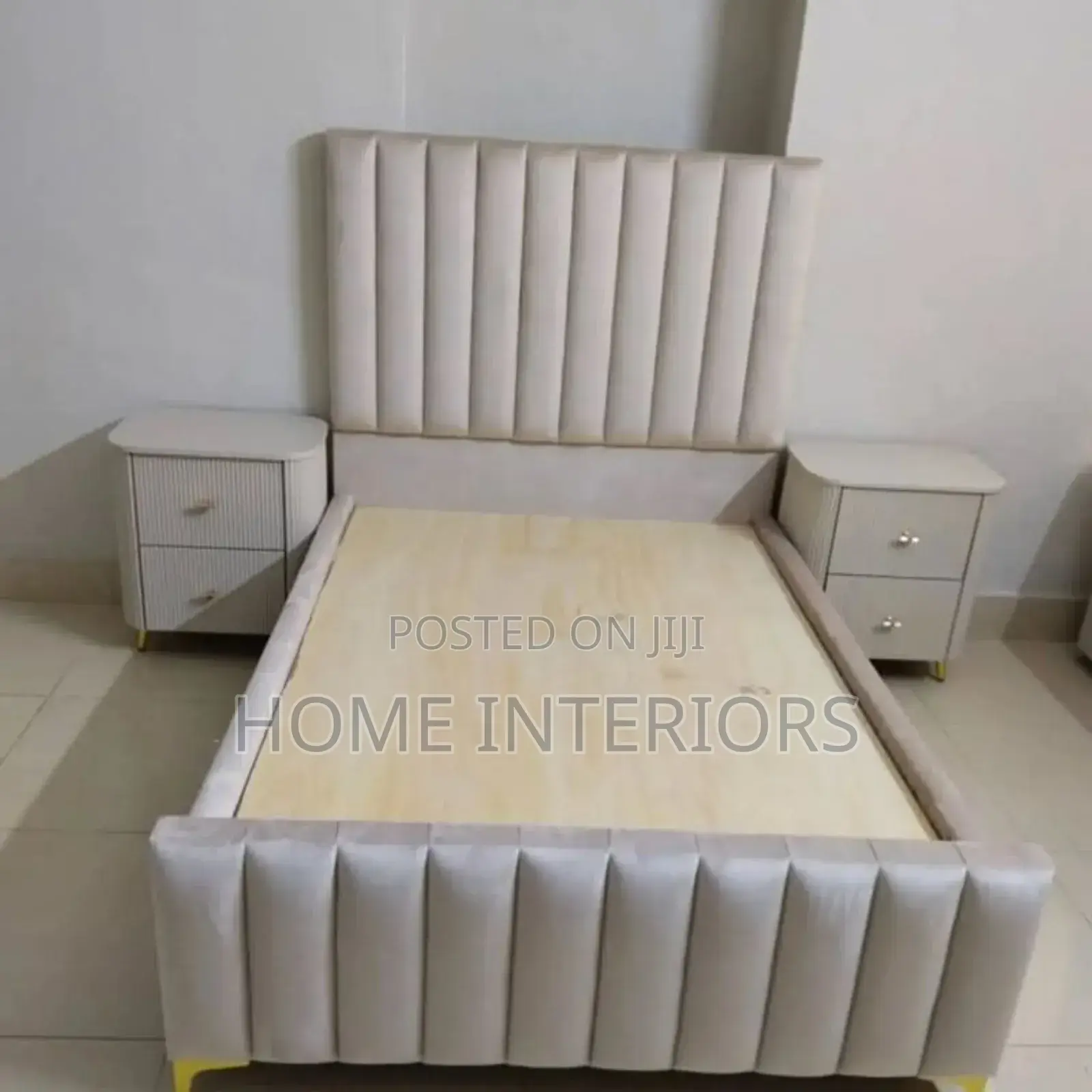 A Bed With Two Storage Drawers