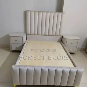 A Bed With Two Storage Drawers