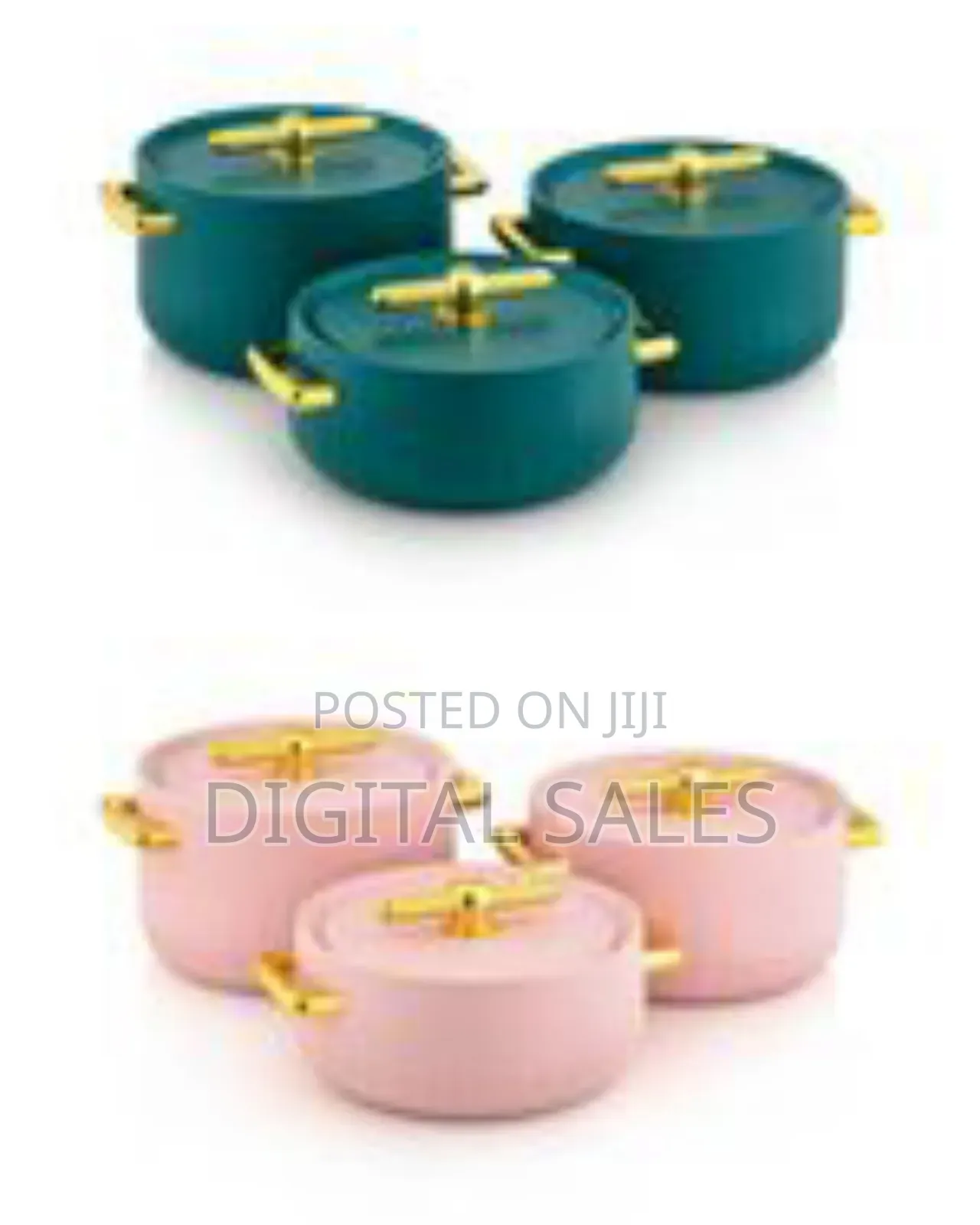 1.5/2.0/2.5l Forever Gold 3 Pieces Plastic Hot Pots Mat Insulated