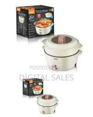 Raf 7 Plus 5 Litres Multipurpose Non-Stick Electric Hot Pot Stew Steam