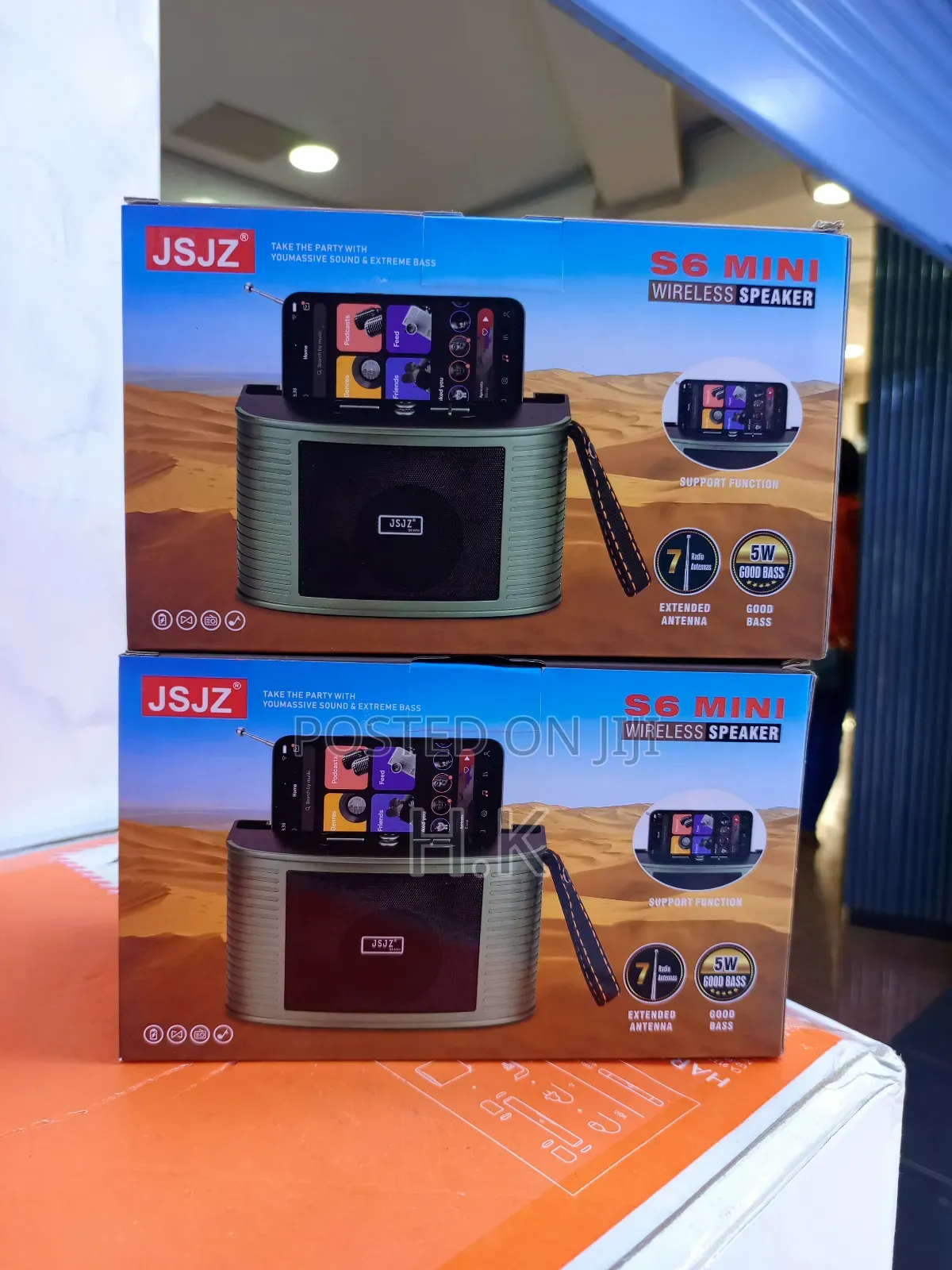 JSJZ S6 Mini Wireless Speaker.
