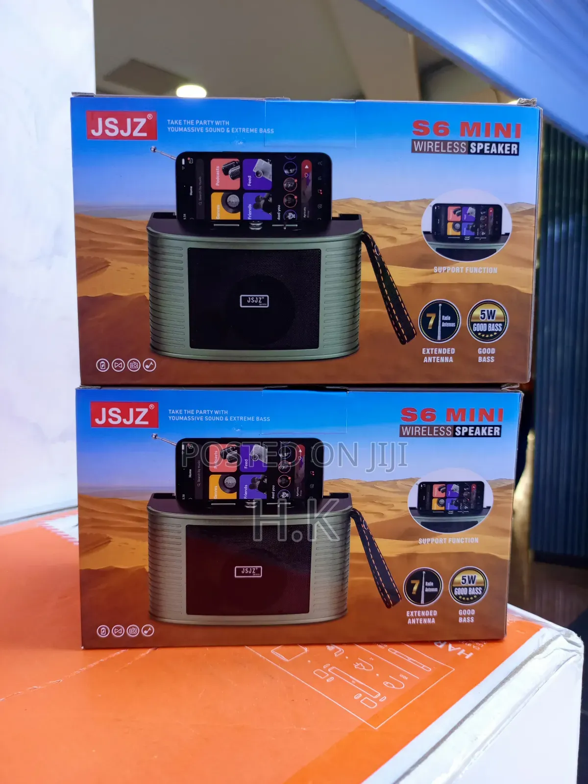 JSJZ S6 Mini Wireless Speaker.
