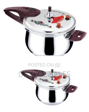 HCX 11 Litres Stainless Steel Pressure Cooker With Steamer Pot Sauc0