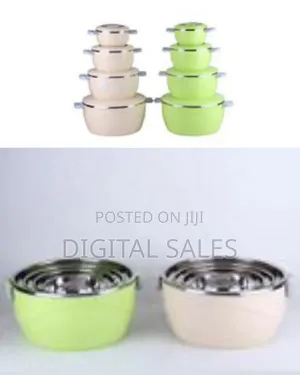 Stainless Steel Insulated Casserole Food Warmer Cooler Server Hot Pot