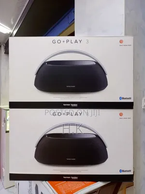 Harman Kardon Go + Play 3 Portable Bluetooth Speaker.