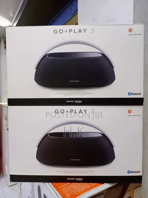 Harman Kardon Go + Play 3 Portable Bluetooth Speaker.