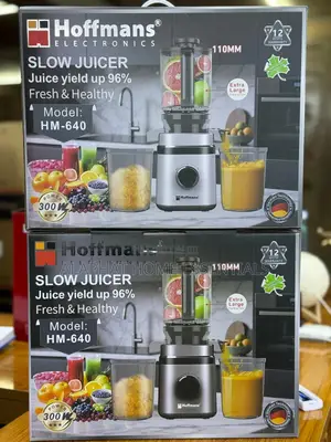 Hoffmans Slow Juicer, Model Hm-640.