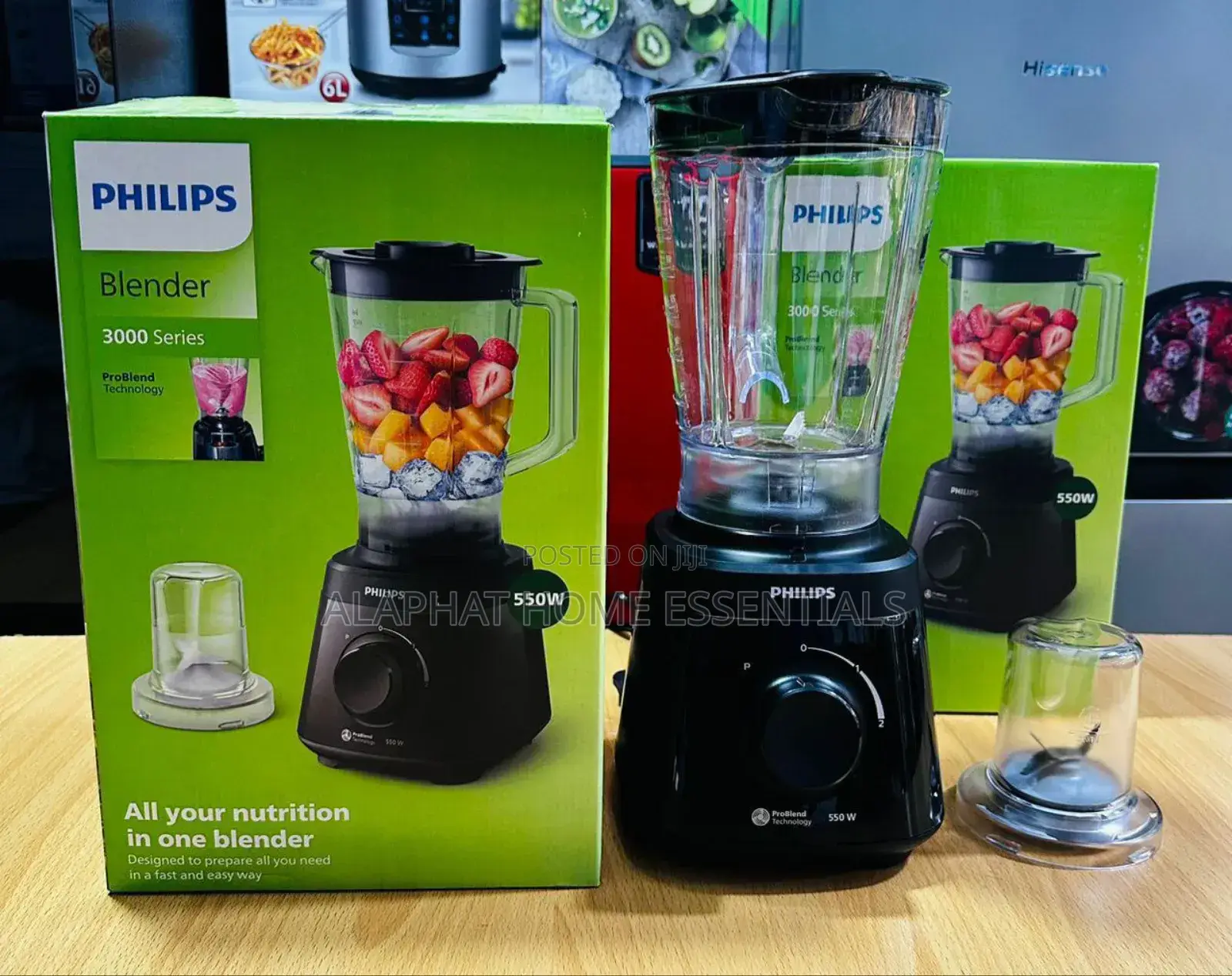 Philips 3000 Series Blender( Black)