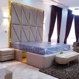 Master Bedroom Bed With Two Storage Drawers and Automan