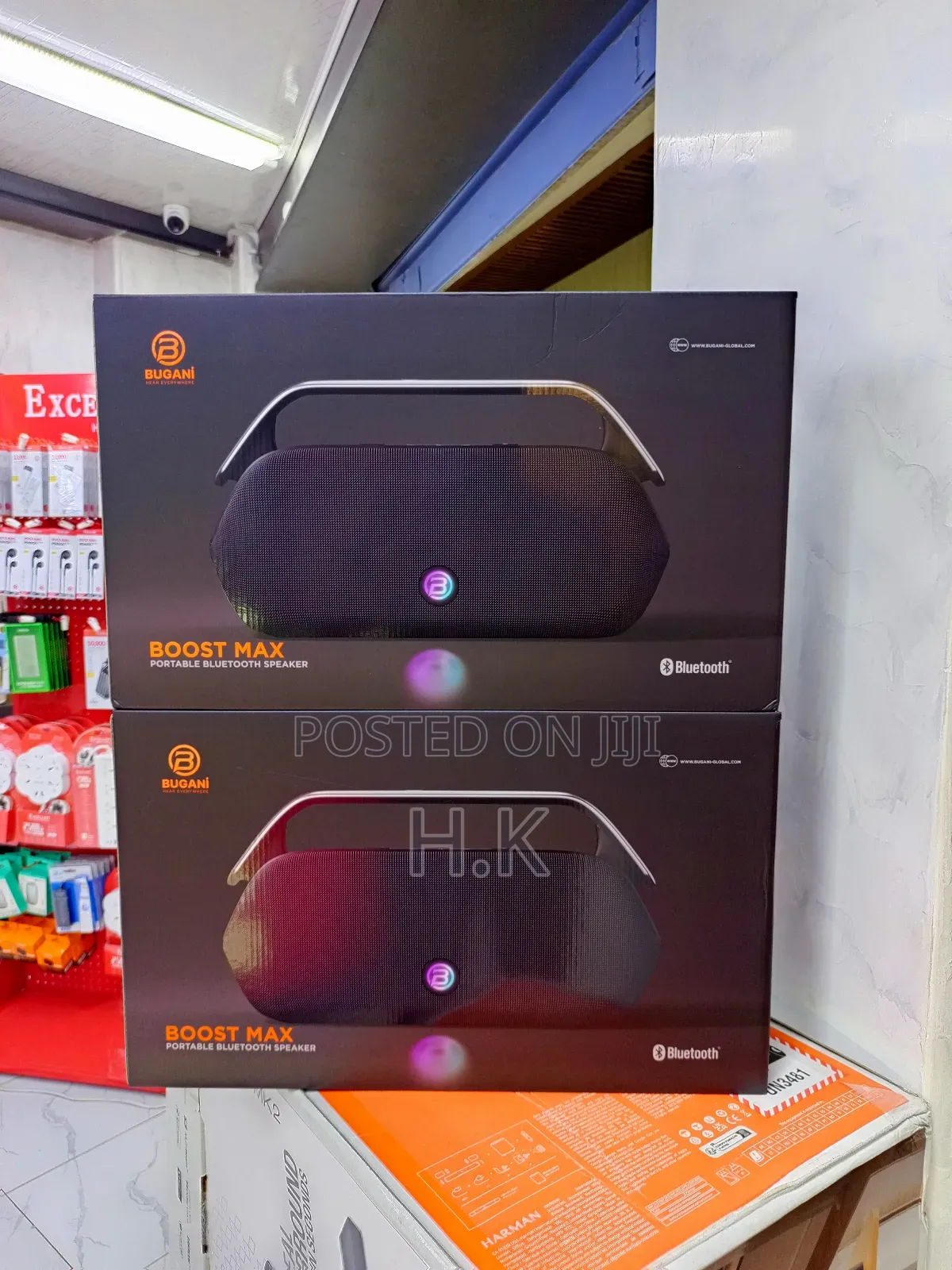 Bugani Boost Max Portable Bluetooth Speaker.