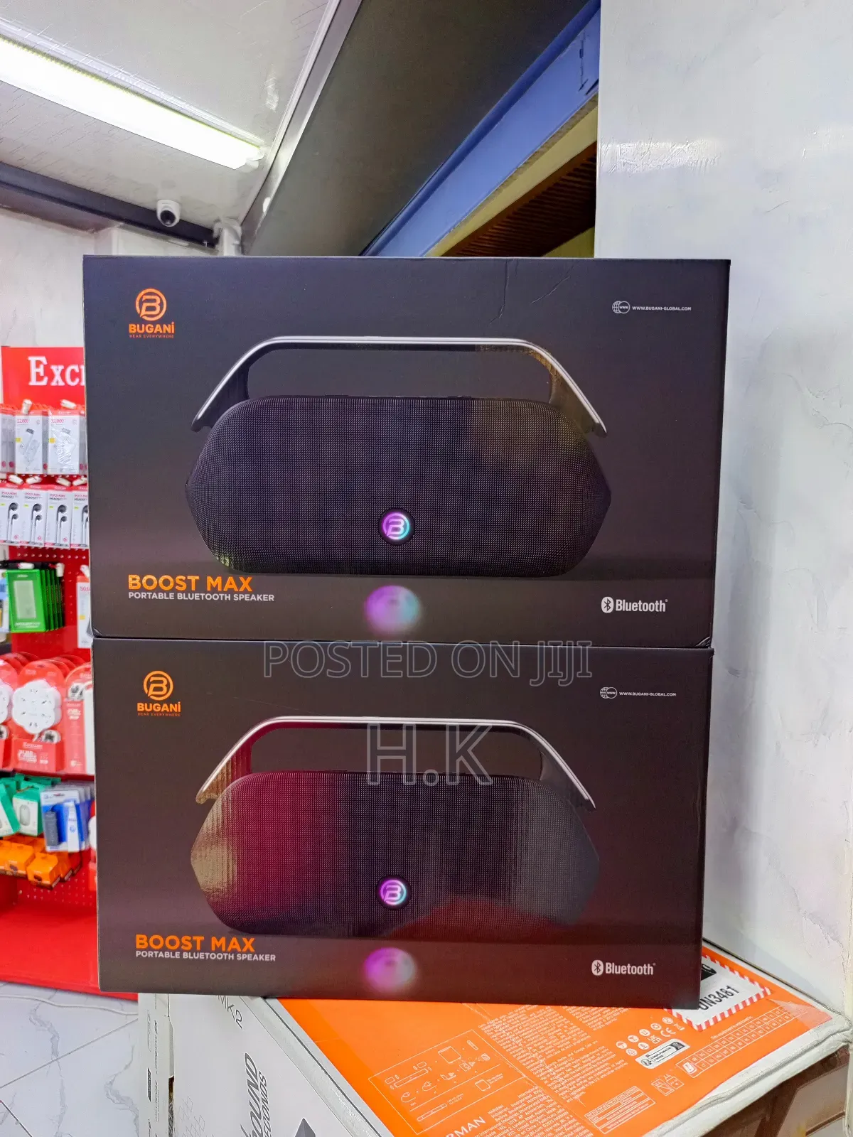 Bugani Boost Max Portable Bluetooth Speaker.
