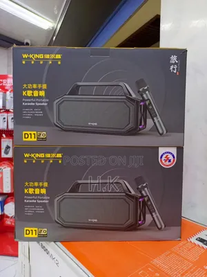 W-King D11 2.0 Powerful Portable Karaoke Speaker.