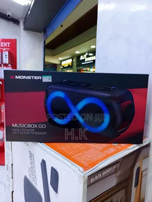 Monster Musicbox Go High Power Outdoor Speaker.