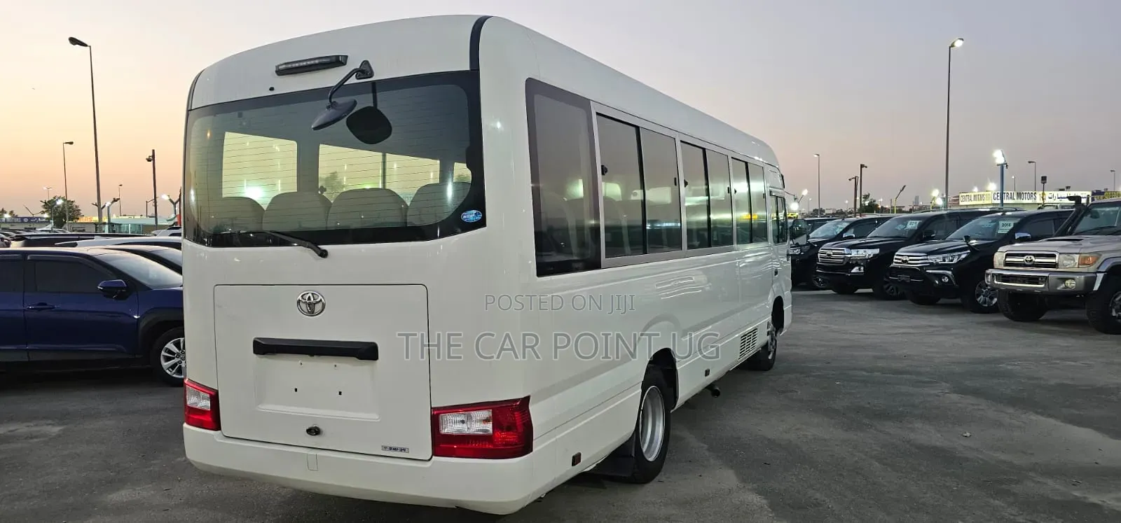 Toyota Coaster 2018 White