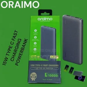 Oraimo Toast 15 Flash Power Bank (Model Opb-1100d).