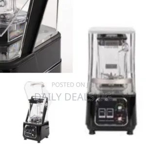 Professional Smoothie Blender, 2200w Commercial Soundproof Quiet Blend