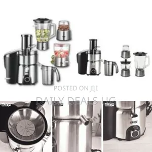 DSP 4 In1 Juicer Blender Extractor Mincer Food Processor -Silver