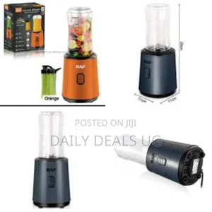 Raf 4 Blades Portable Personal Size Electric Blender Fruit Juicer