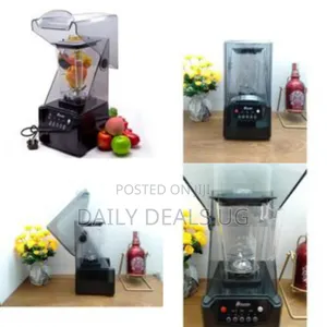Commercial Silent Breaker Blender - Clear
