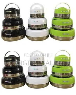 Luxury 3-piece 2.6/2.1/1.6qt Thermal Casserole Dish Set With Lids,