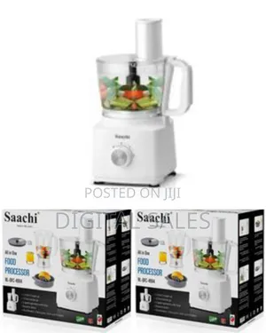Saachi Food Processor Blender- White