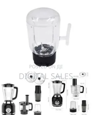 6 in 1 Multifunctional Electric Table Super Blender With 1.5l Pc